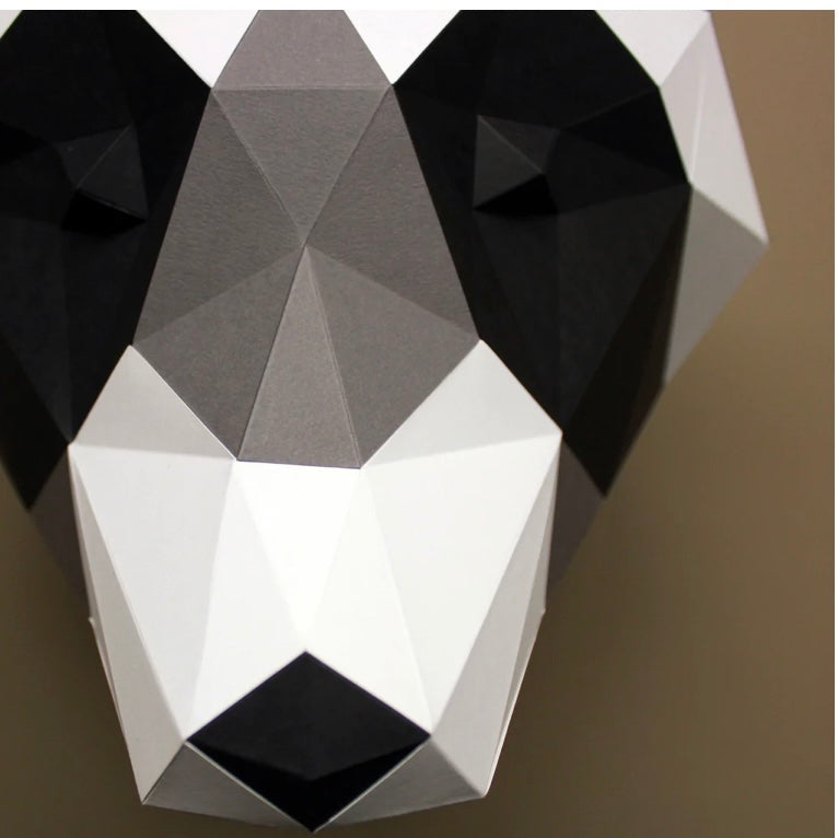 Heidi the Raccoon -Paper DIY Kit