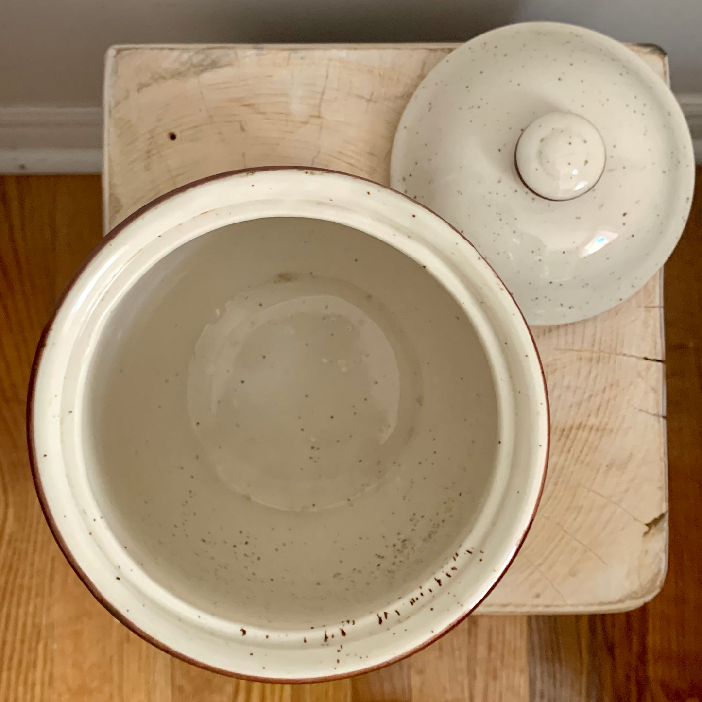 Vintage Poppy Sugar Jar