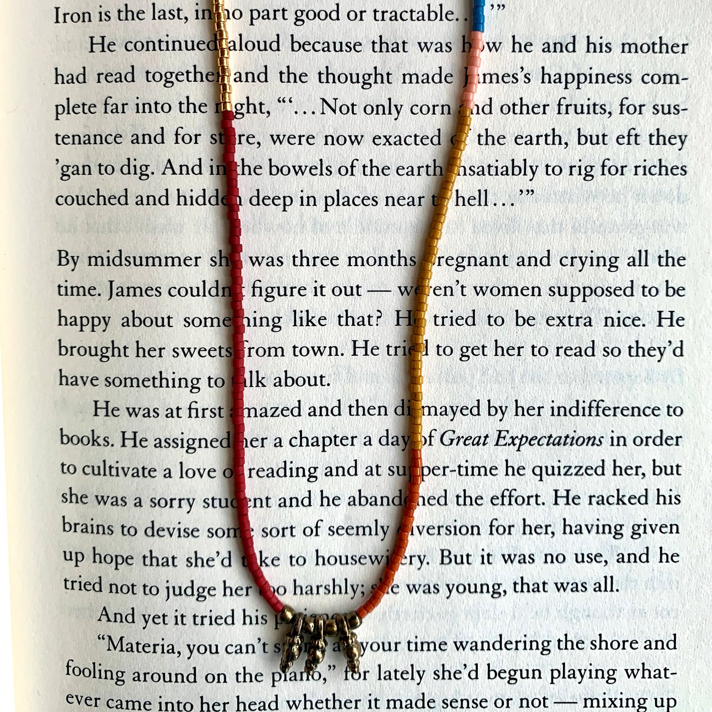 Beaded Multi Coloured Necklace #2
