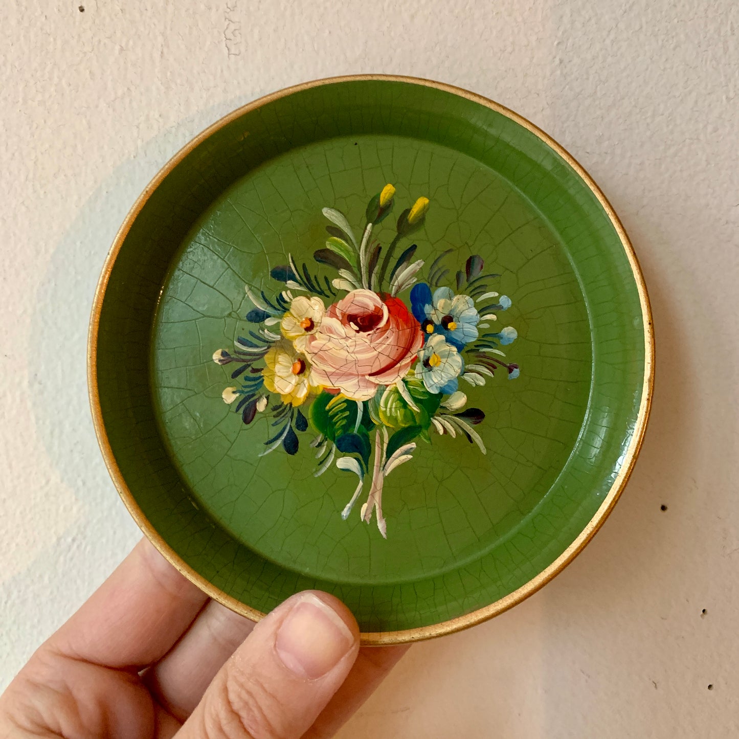 Floral Trinket Dish #4