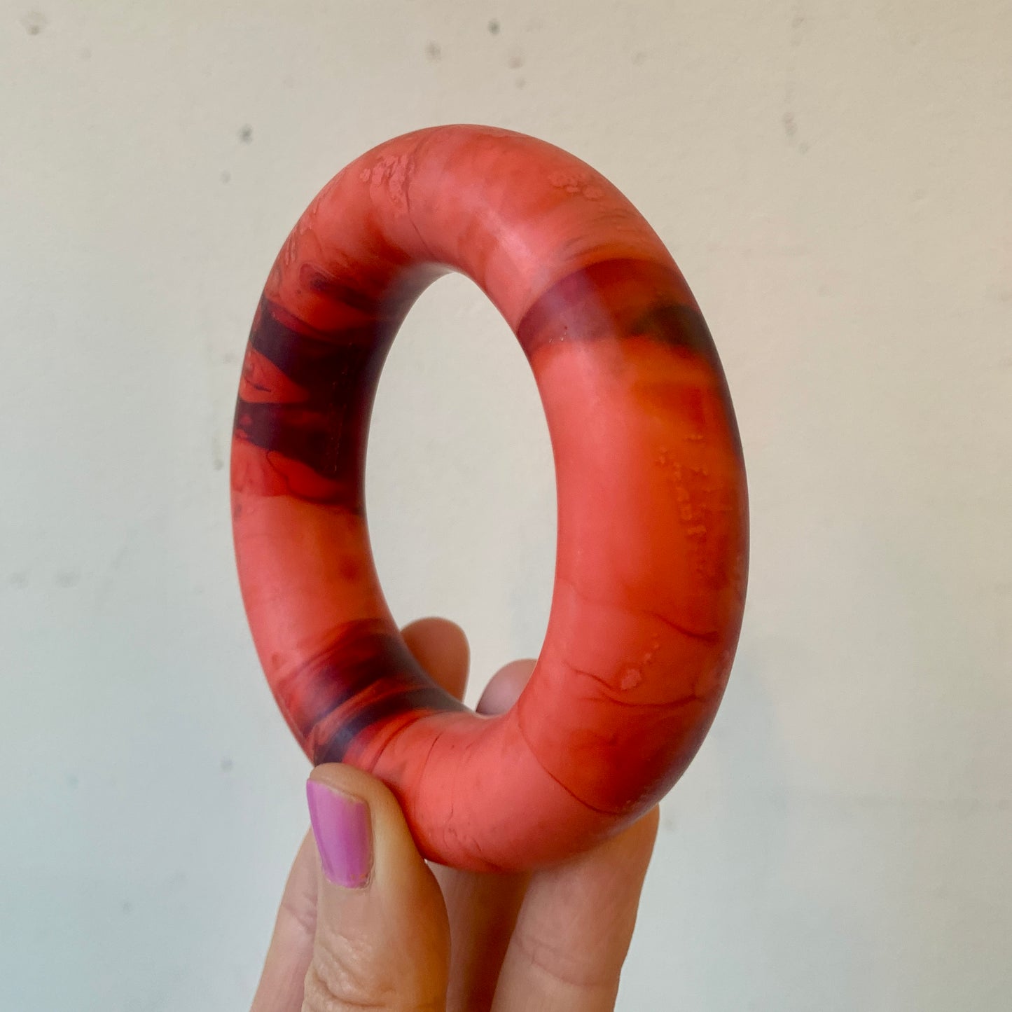 Resin Bangle - Red