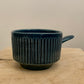 Vintage Blue John Pottery Soup Bowl