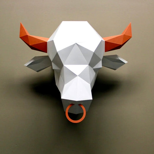 Simon the Bull -Paper DIY Kit