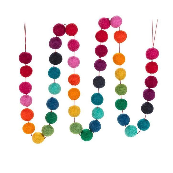 Felt PomPom Garland