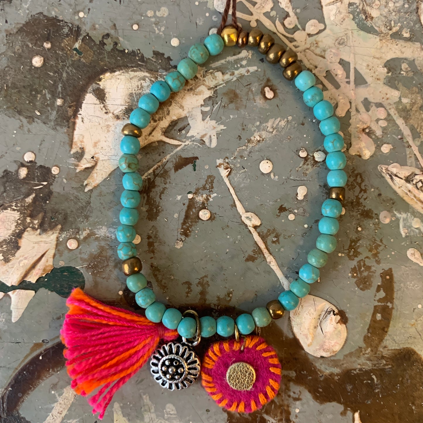 Turquesa Beaded Bracelet
