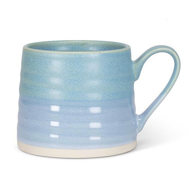 Classic Ridged Mug - Blue