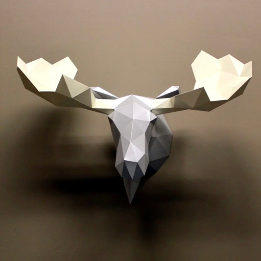 Leonard the Moose -Paper DIY Kit