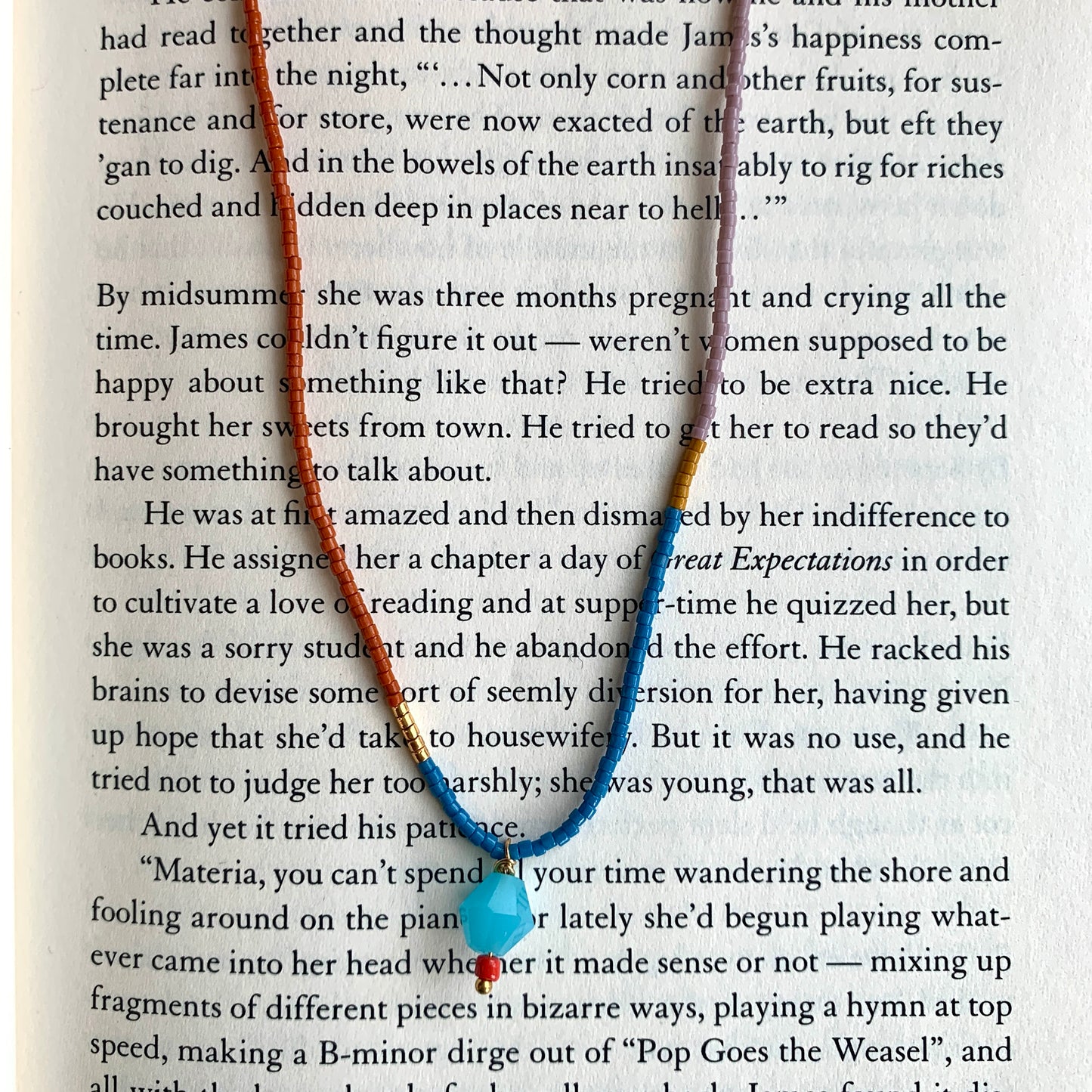 Beaded Multi Coloured Necklace #4