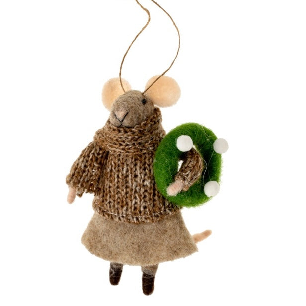 Midwinter Melinda Mouse Ornament