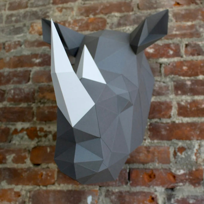 Beverly rhe Rhino -Paper DIY Kit