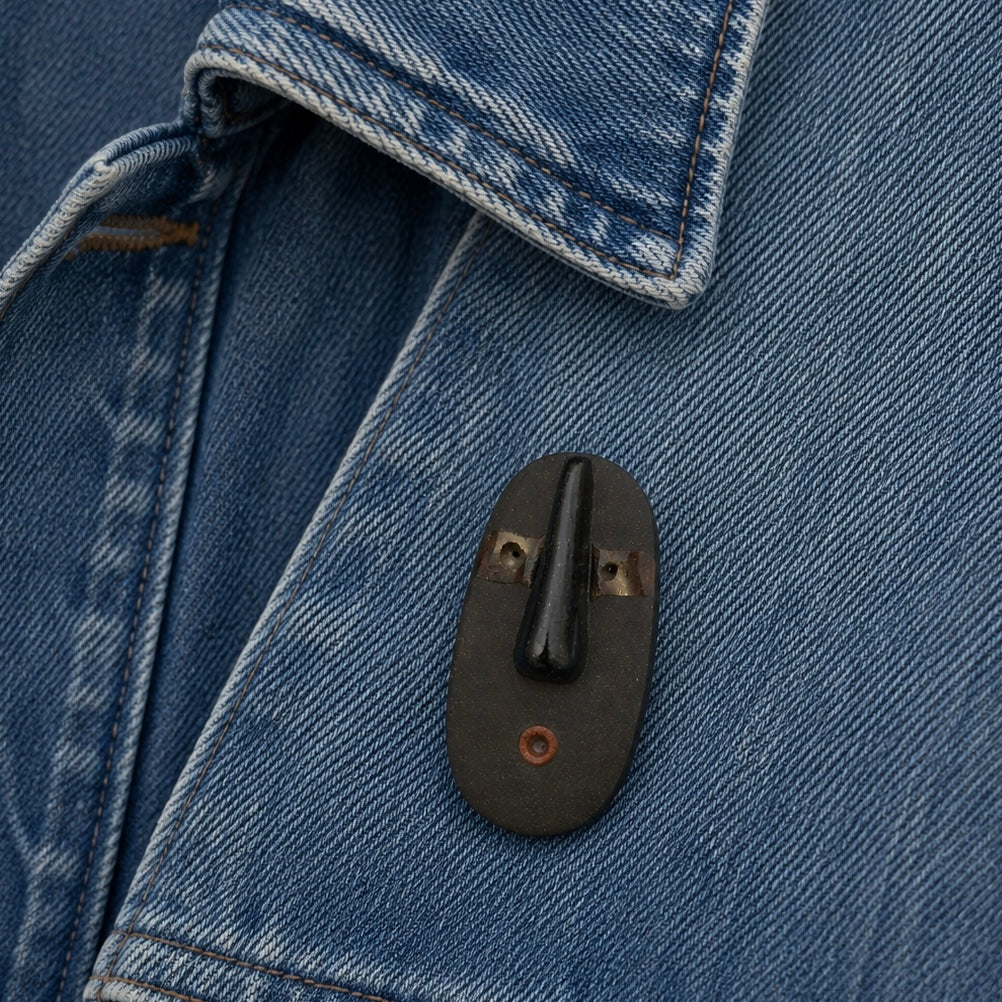Tiny Grump Brooch #5