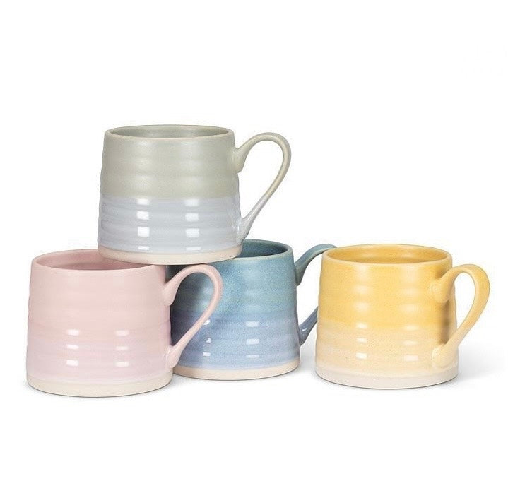 Classic Ridged Mug - Pink