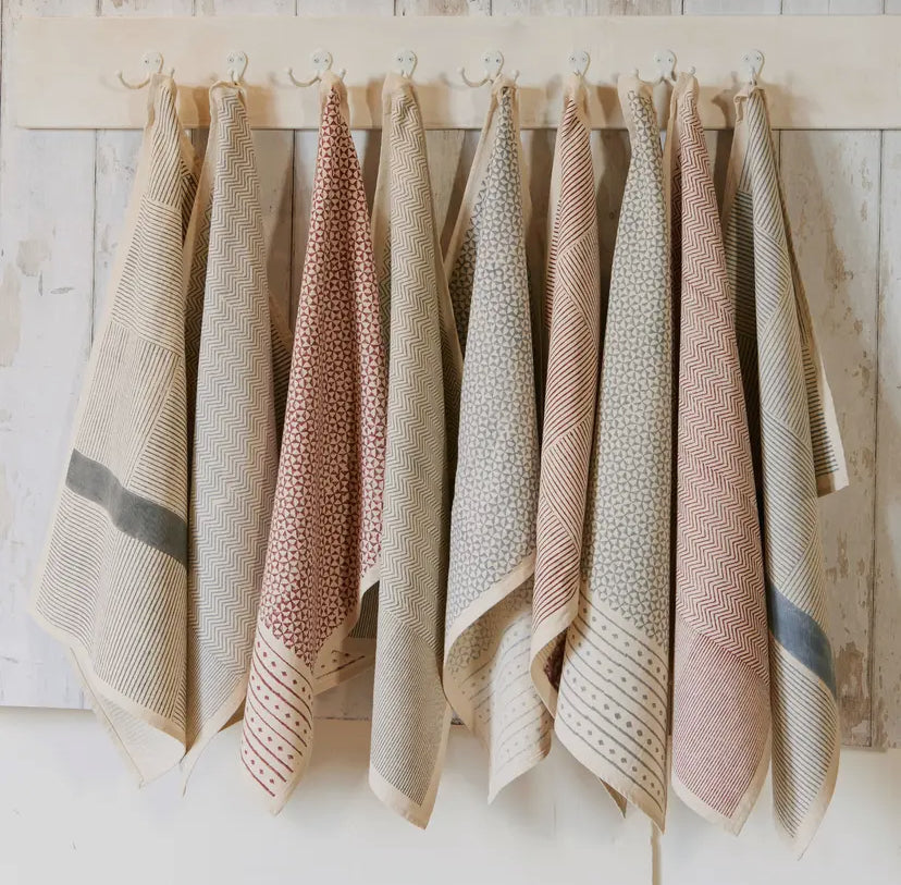 Feast Blue Tea Towel