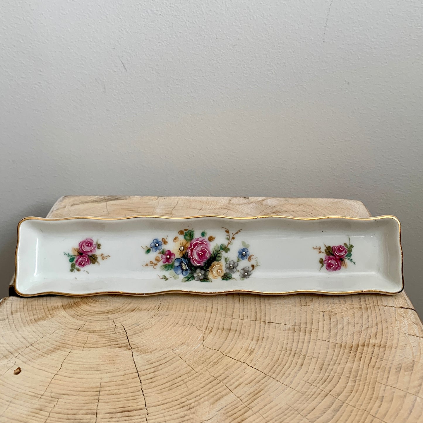 Floral Trinket Dish #1