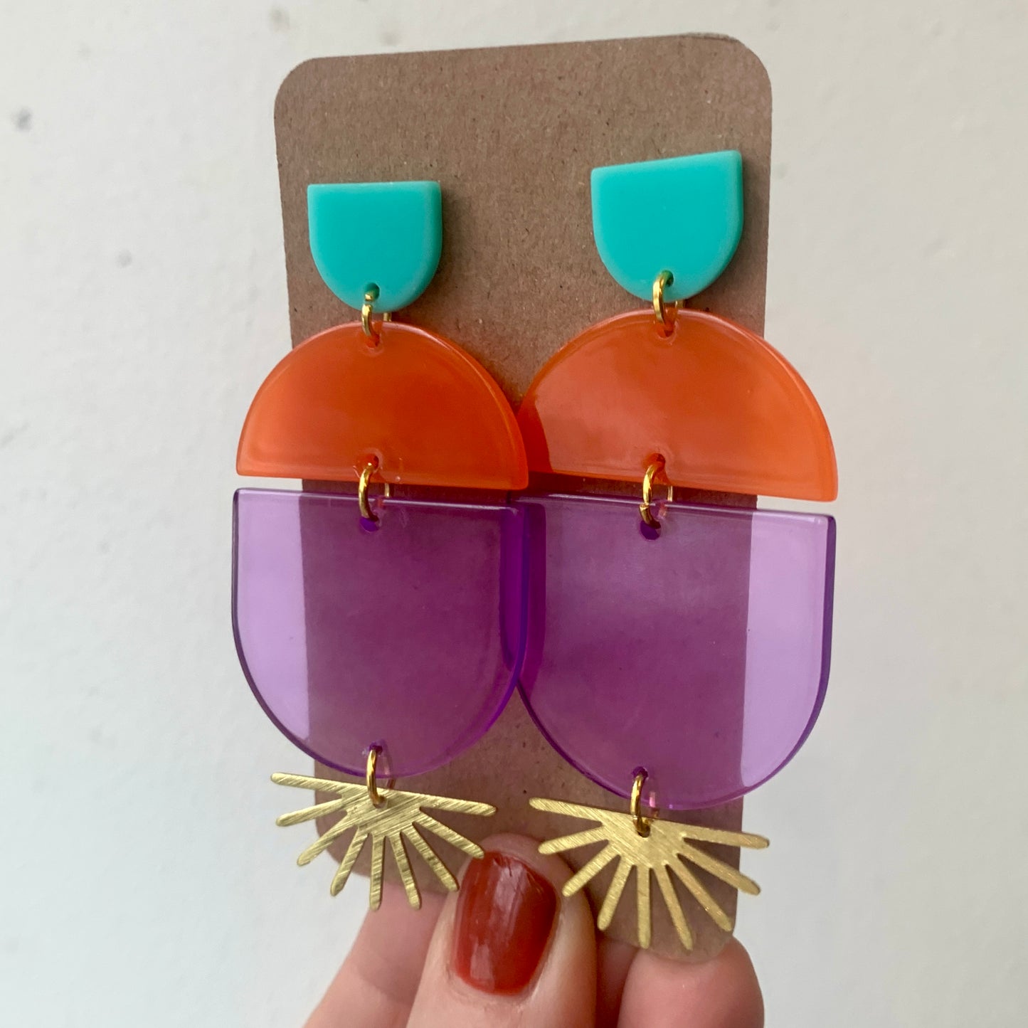 Acrylic Earrings #16