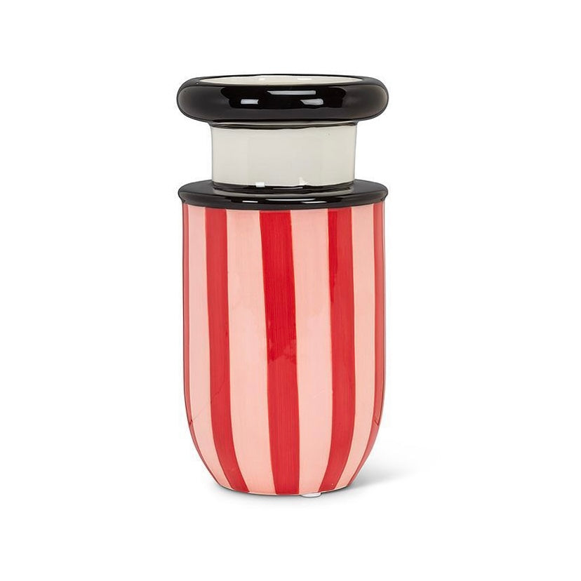 Small Striped Vase