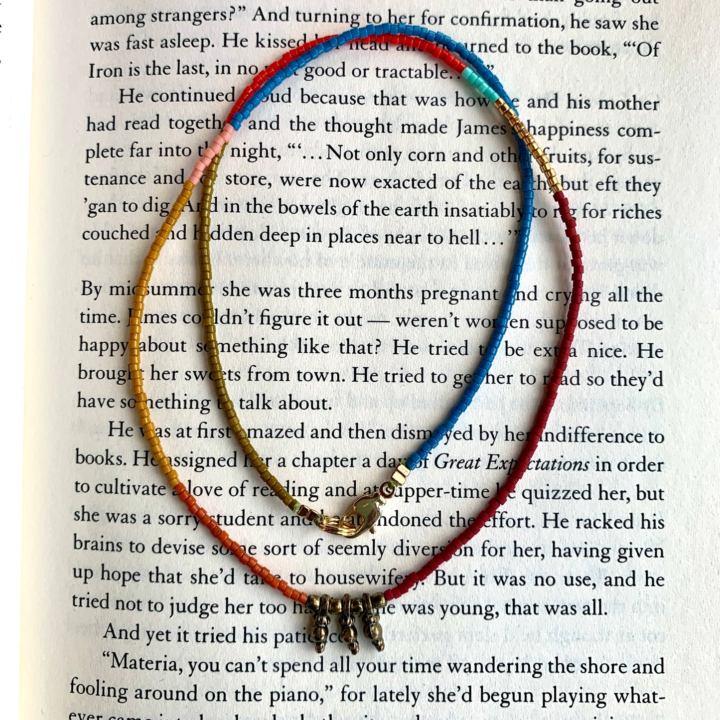 Beaded Multi Coloured Necklace #2