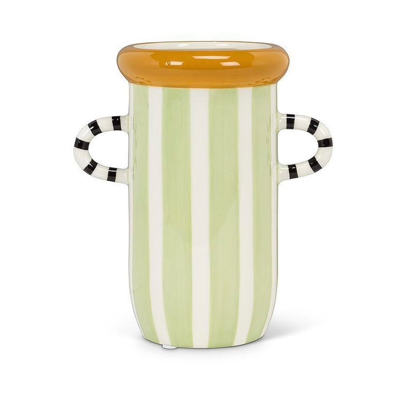 Medium Striped Vase