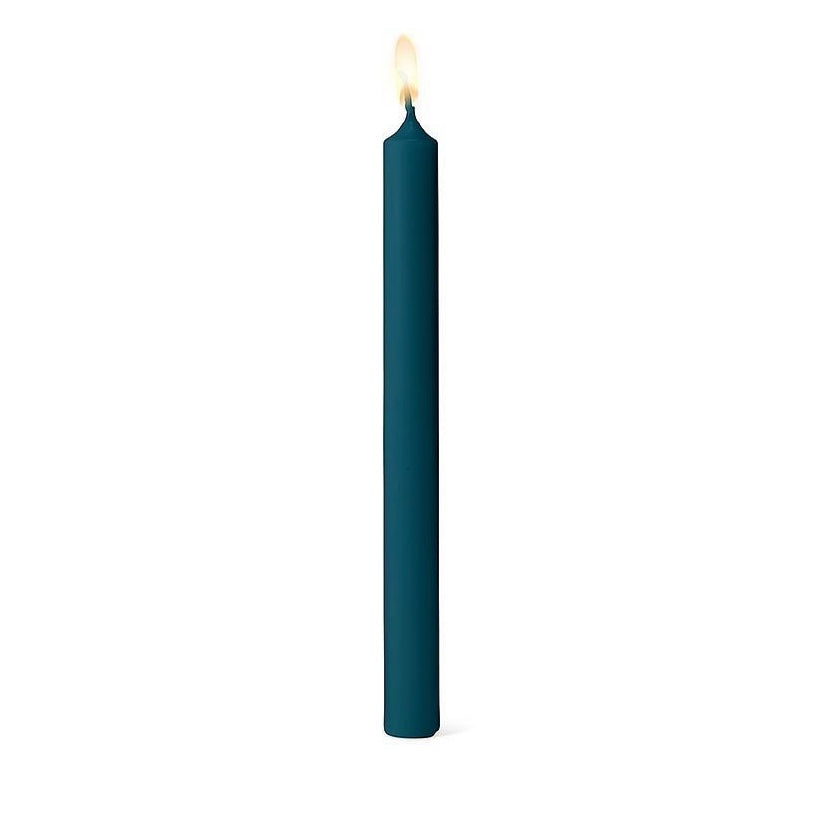 Straight Taper Canlde - set of 4 - Aqua