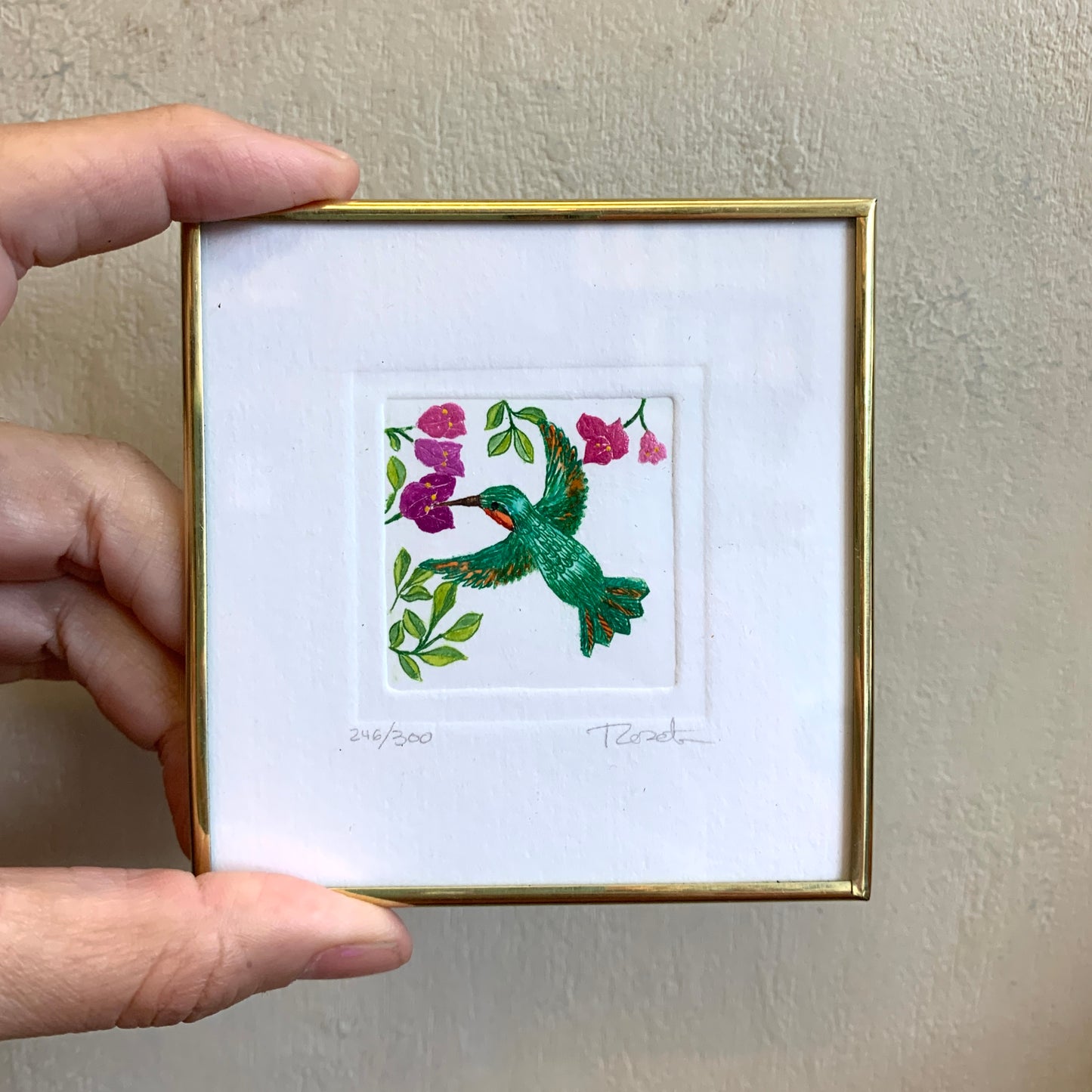 Whimsical Wall Art - Hummingbird