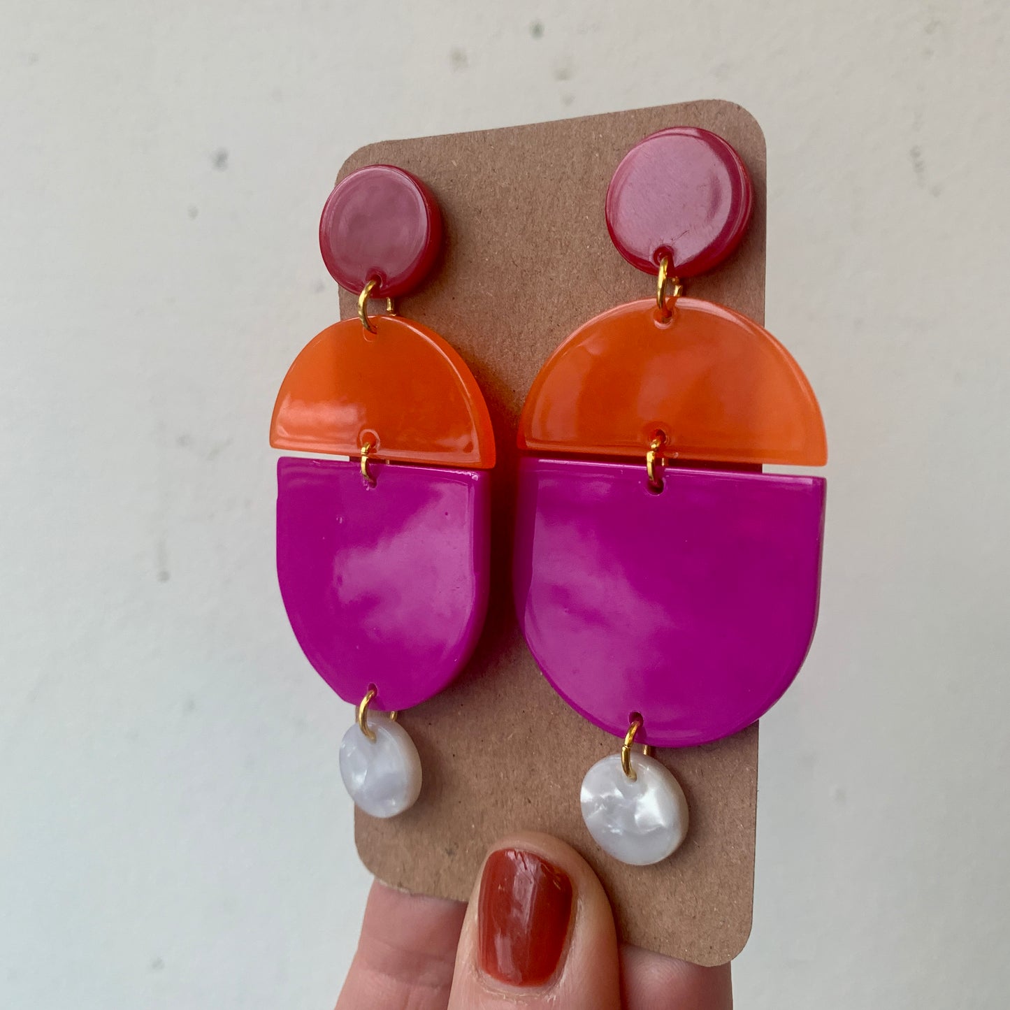 Acrylic Earrings #21