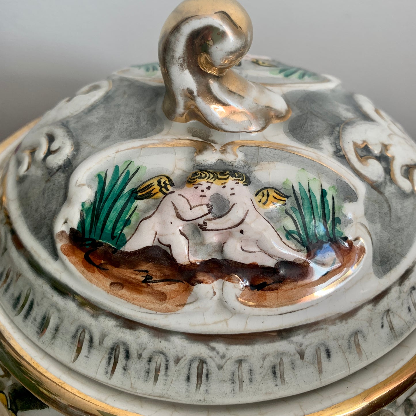 Vintage Porcelain Candy Dish
