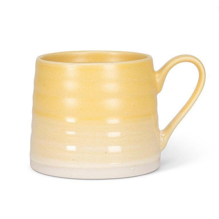 Classic Ridged Mug - Yellow