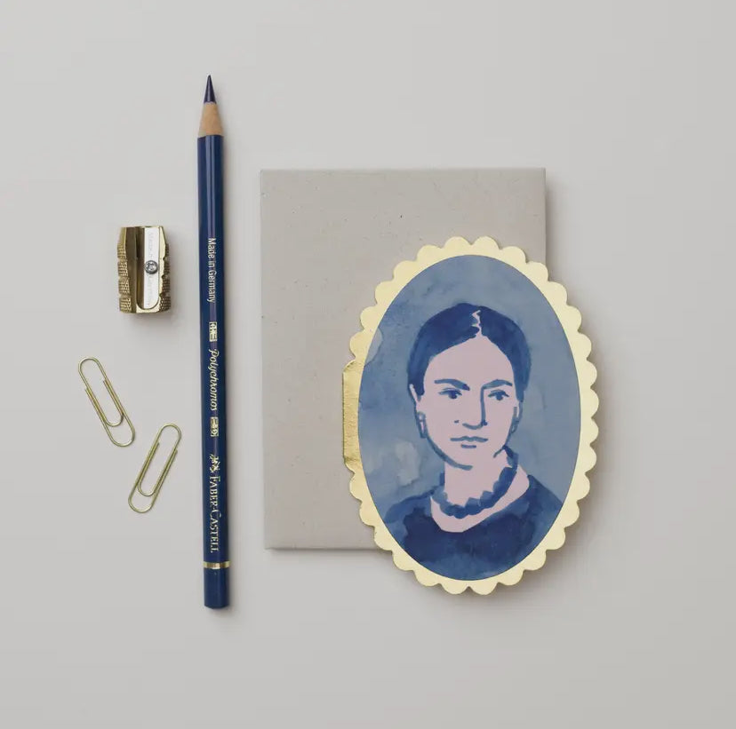 Portrait Miniature Greeting Card