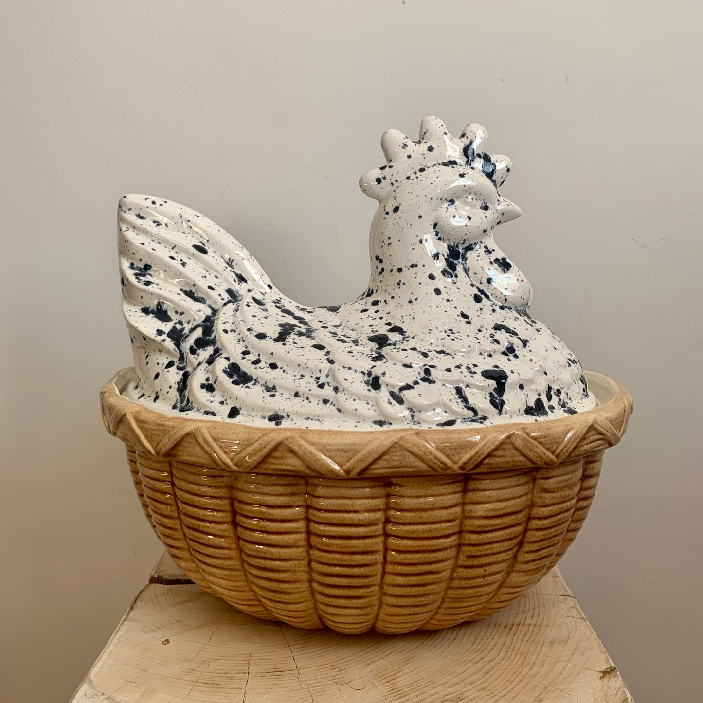 Vintage Hen Cookie Jar