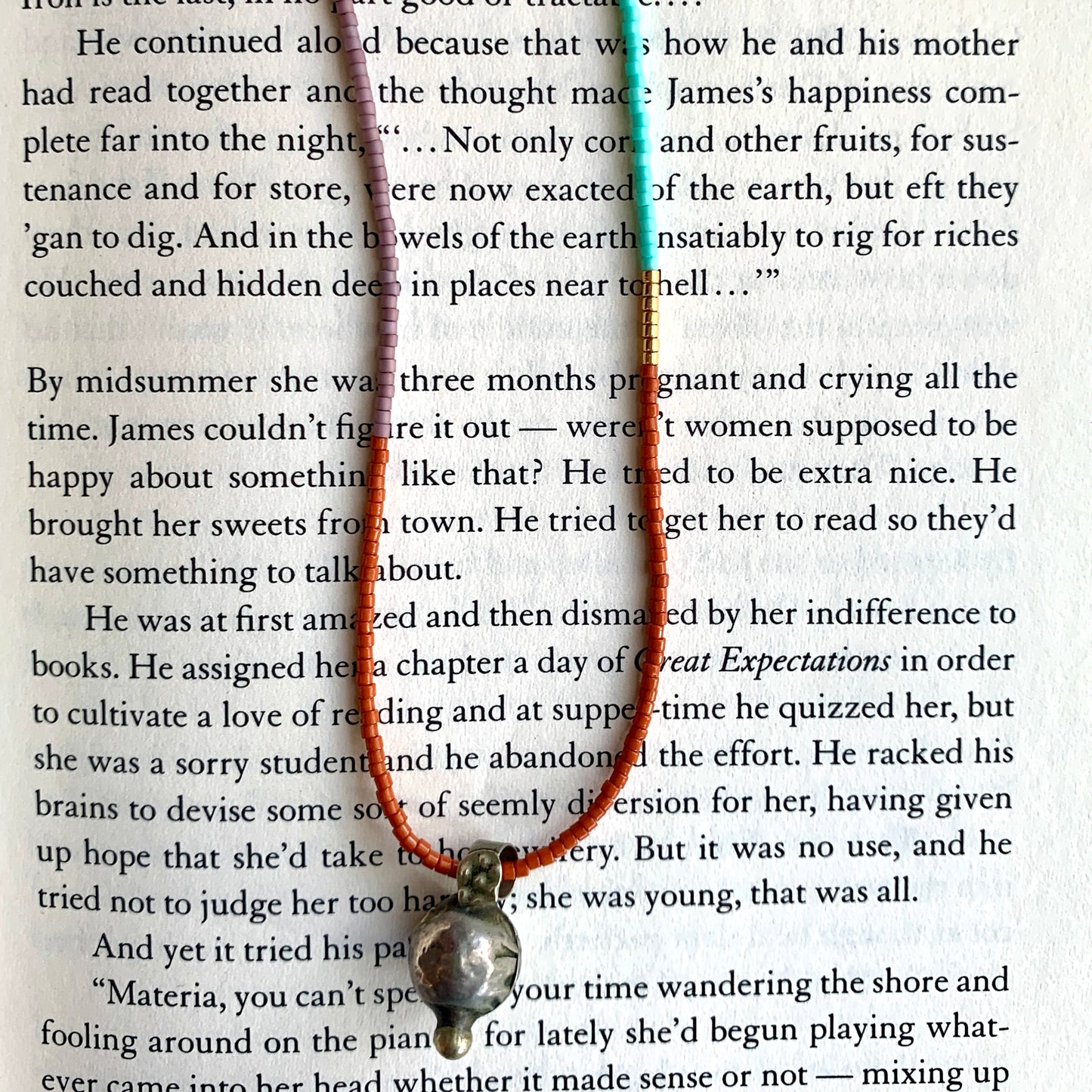 Beaded Multi Coloured Necklace #3