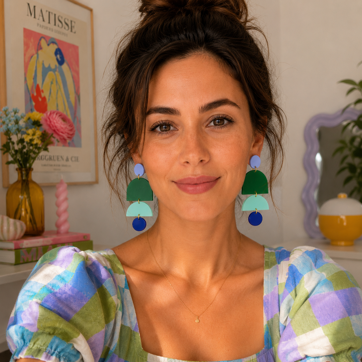 Acrylic Earrings #27