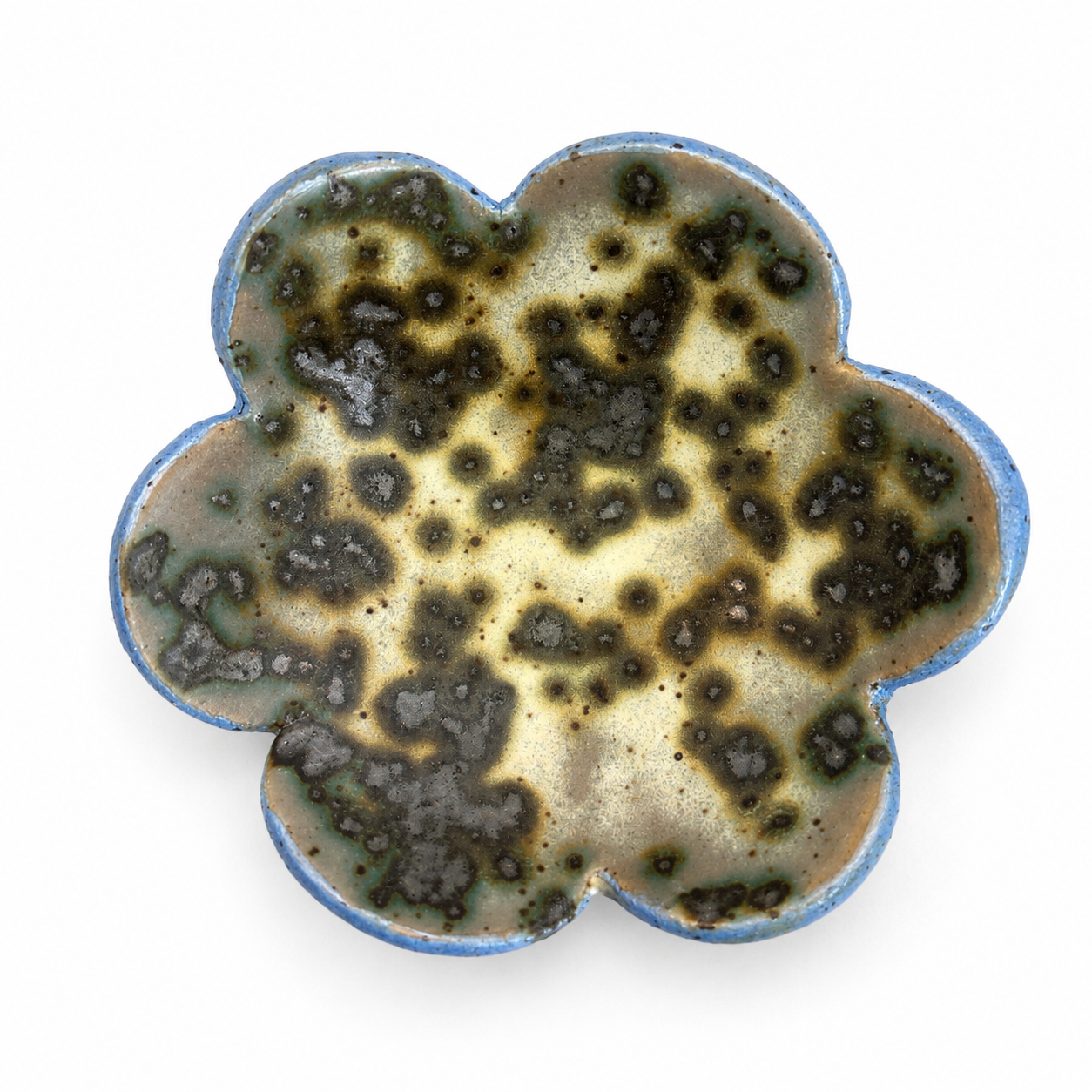 Wildflower Trinket Dish - Moonscape Blue