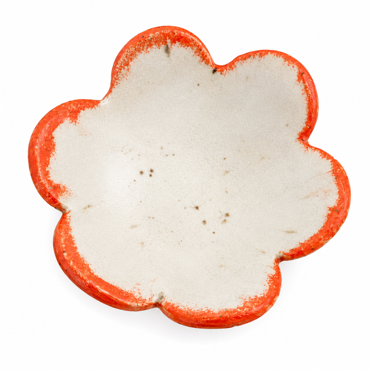 Wildflower Trinket Dish - Snow