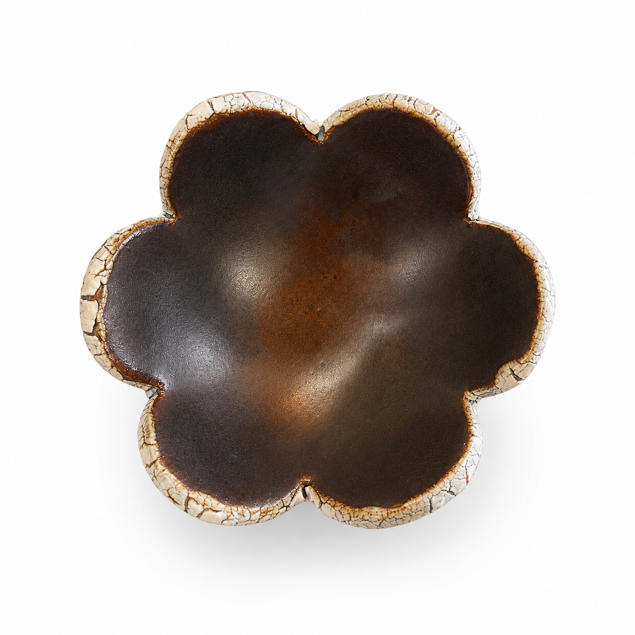 Wildflower Trinket Dish - Espresso