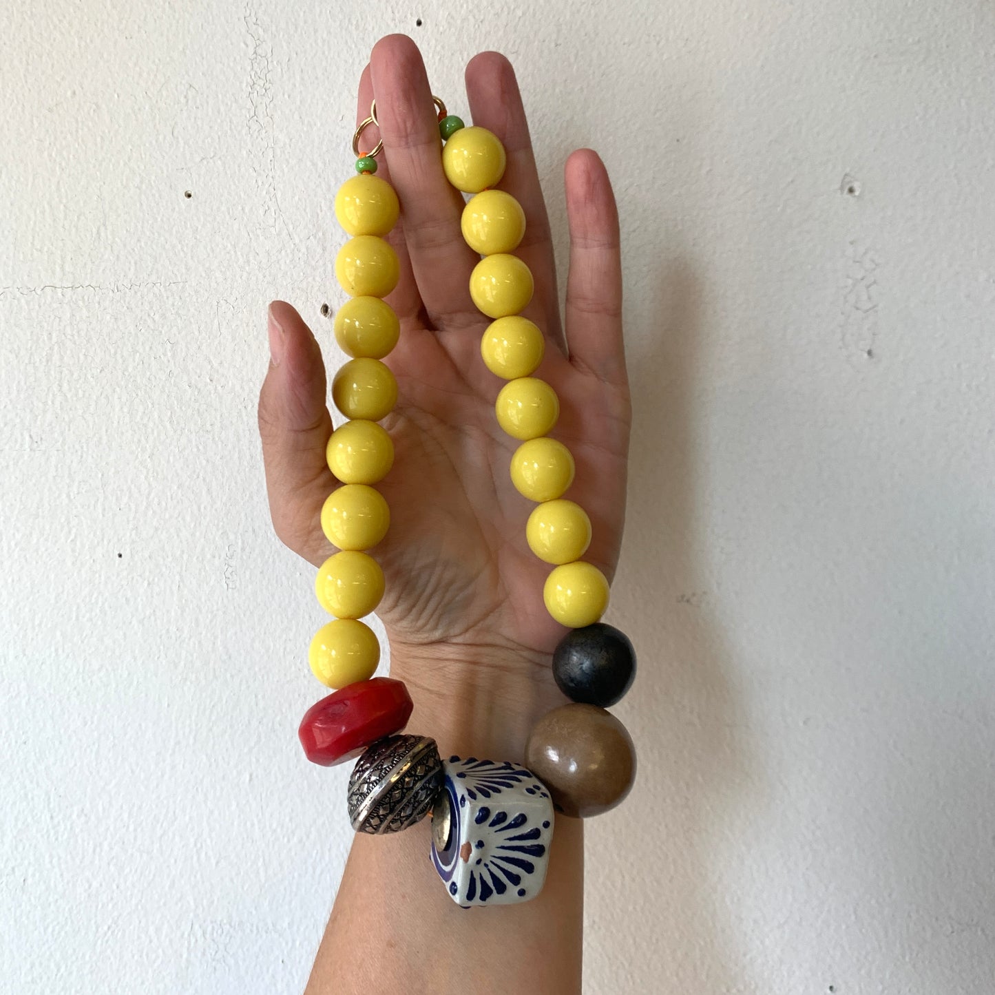 One of a Kind Treasure Necklace - Talavera