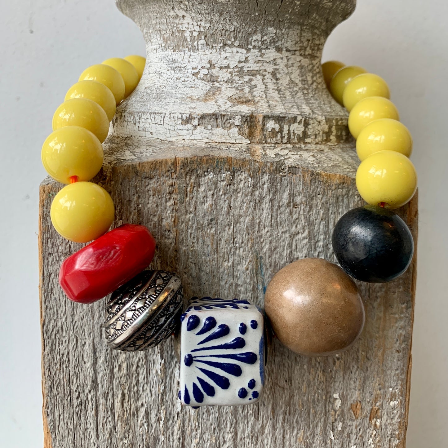 One of a Kind Treasure Necklace - Talavera