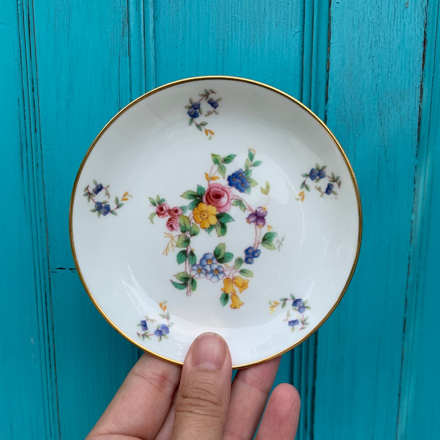 Floral Trinket Dish