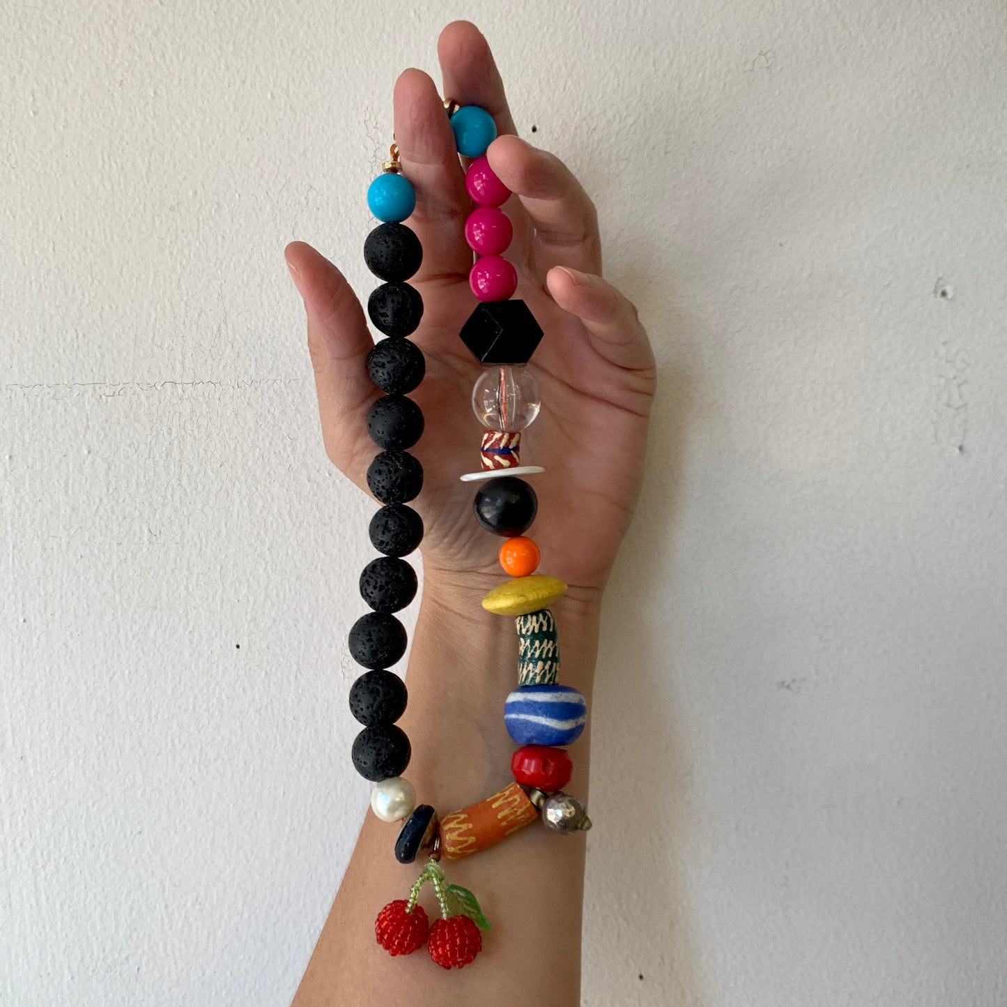 One of a Kind Treasure Necklace - Cherries