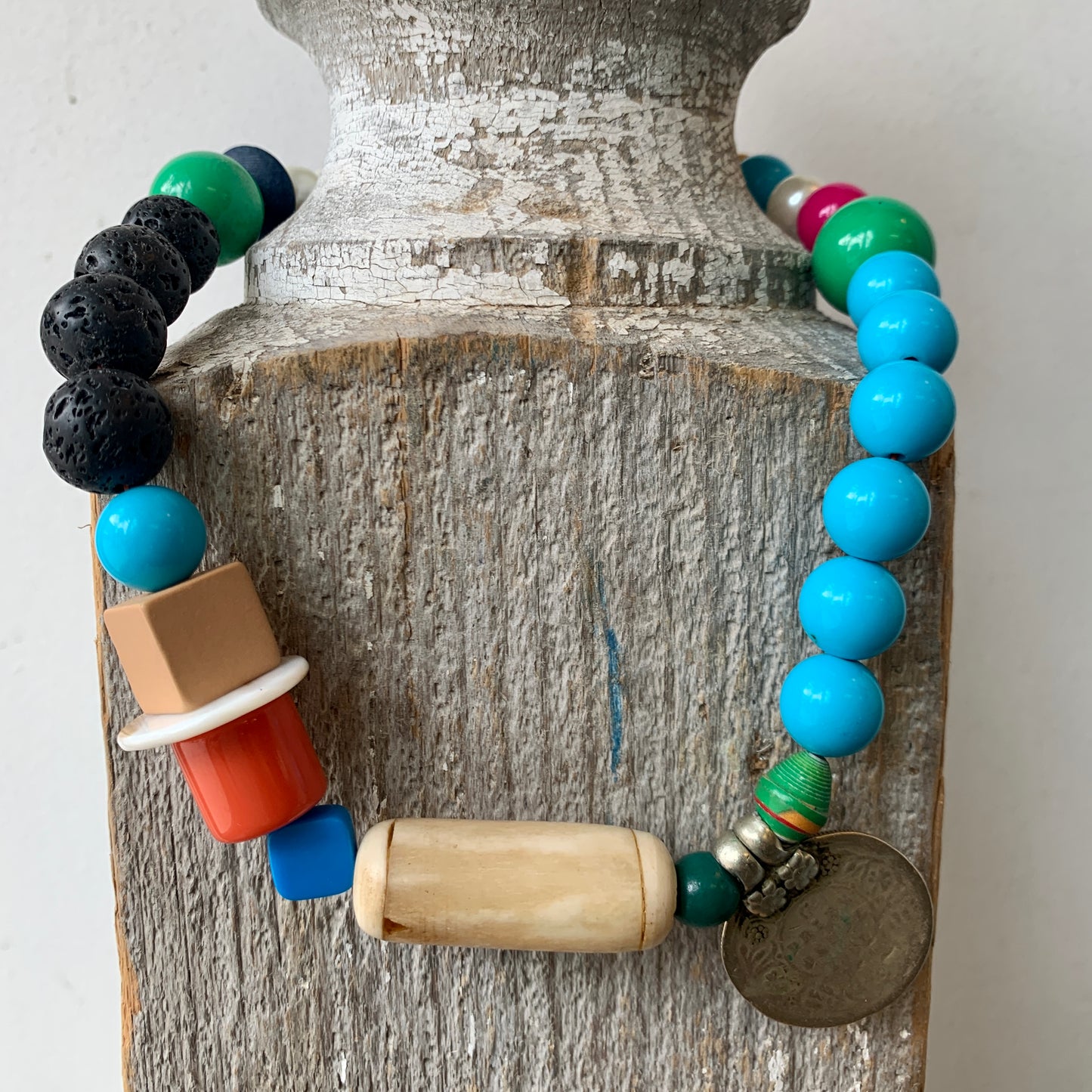 One of a Kind Treasure Necklace - Coin
