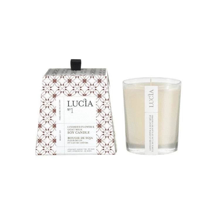 Linseed Flower & Goat’s Milk Soy Candle