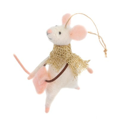 Messenger Miles Mouse Ornament
