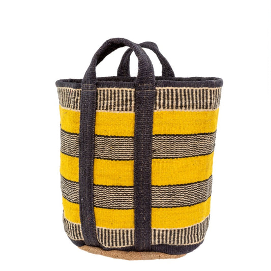 Jute Storage Basket - Marigold