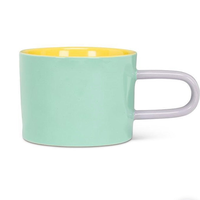 Triple Coloured Mug - Teal