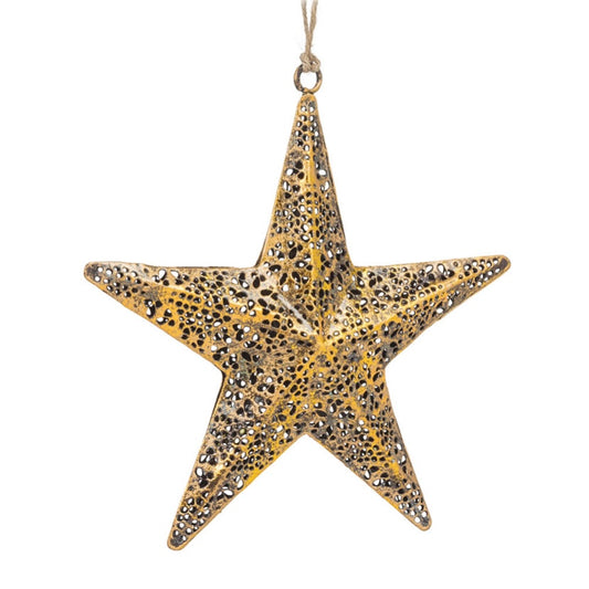 Cutout Star Ornament