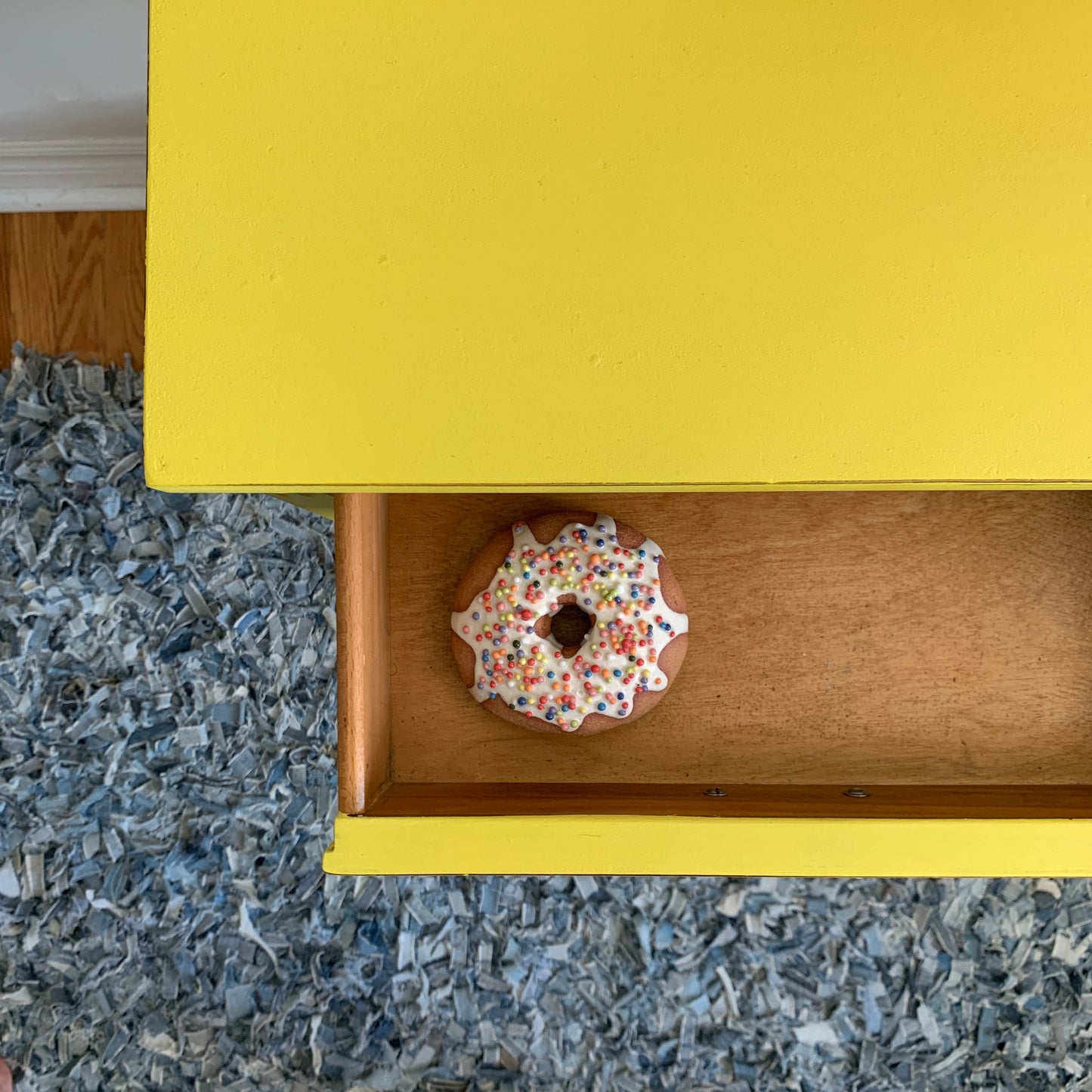 Yellow Side Table - SOLD