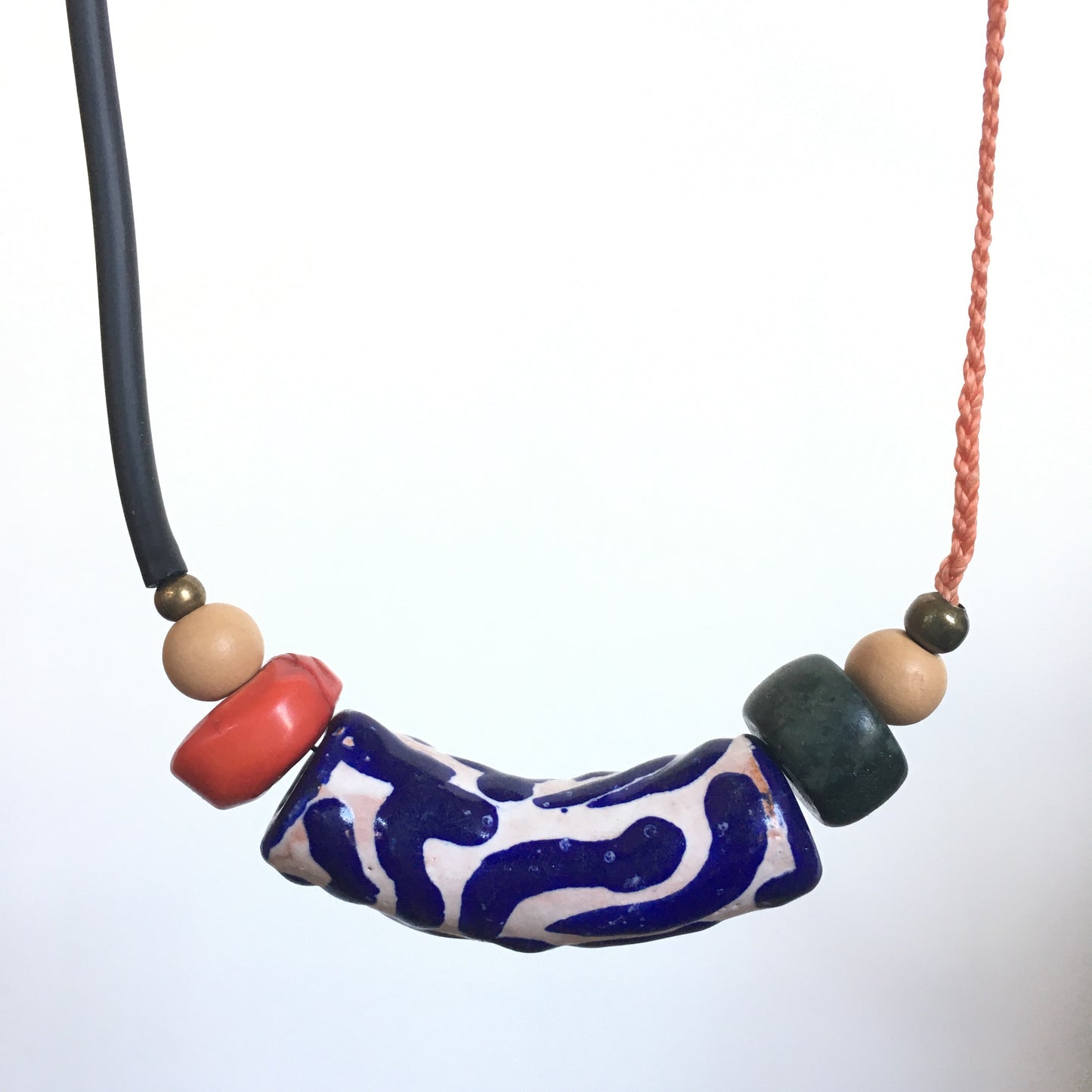 Talavera Tube Necklace