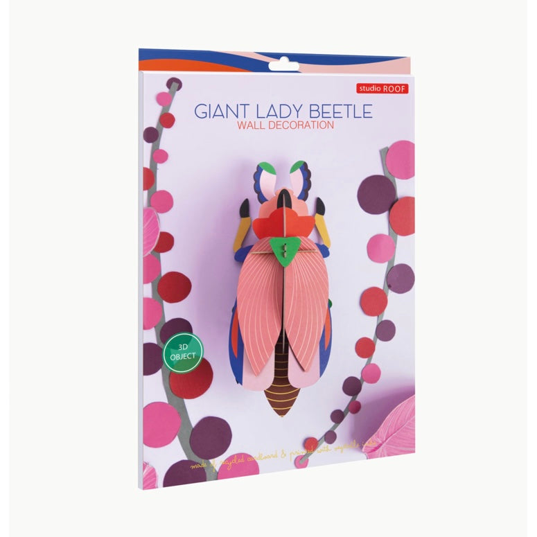 Giant Lady Beetle Wall Decor