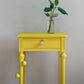 English Yellow Side Table