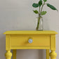 English Yellow Side Table