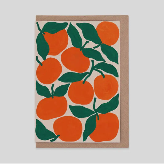 Tangerines Greeting Card
